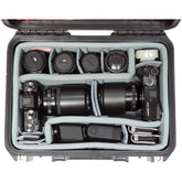 SKB iSeries 1510-6 Case w/Think Tank Designed Photo Dividers & Lid Foam (Black)